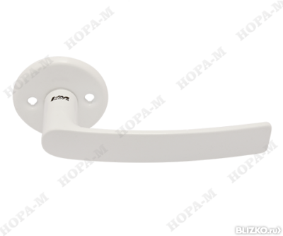 Ручки раздельные для финских дверей Нора-М 116, белый