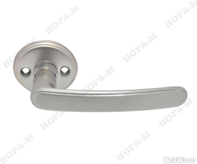 Ручки раздельные для финских дверей Нора-М 117, хром матовый