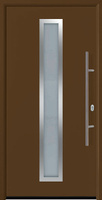 Входная дверь ThermoPlus THP 700A, коробка A3, RAL 8028 ширина от 895