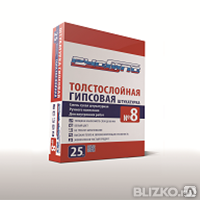 Штук. смесь гипс. РУСГИПС №8 25 кг 48 Ростов