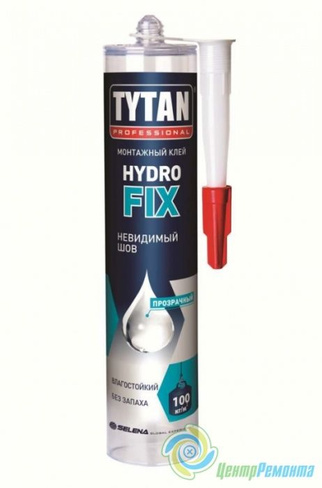 Клей монтажный Tytan Hydro Fix 150г (прозрачный)