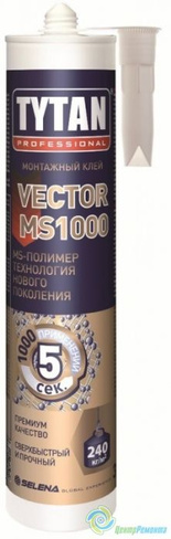 Клей монтажный TYTAN VECTOR MS-1000, 290мл