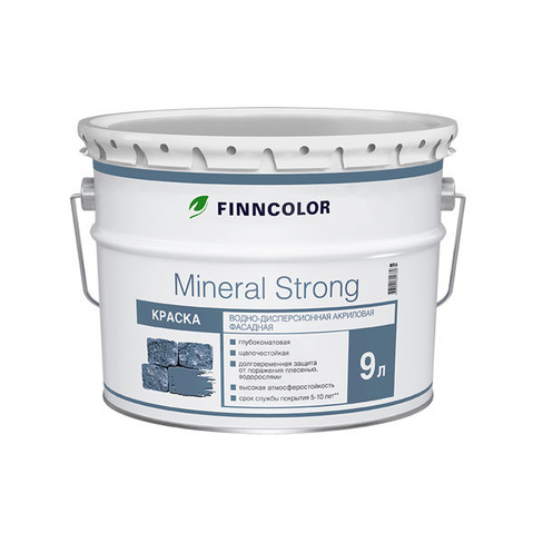 КРАСКА FINNCOLOR Mineral Strong (LАР) 2.7Л фасад