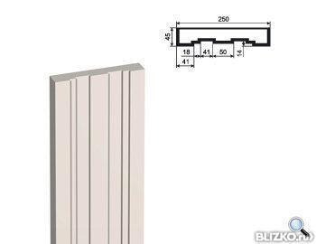 Пилястра Тело ПЛВ-250/3 250х45 мм