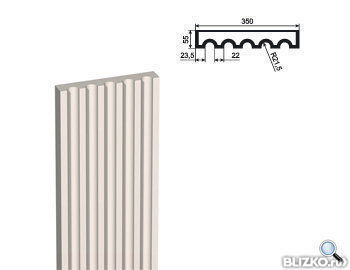 Пилястра Тело ПЛВ-350/5 350х55 мм