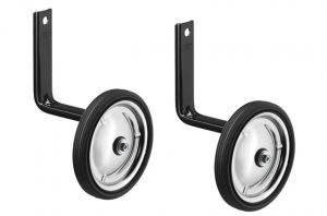 Дополнительные колеса с креплением на детский двухколесный велосипед