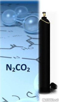 Смесь газовая ПИЩЕВАЯ азотноуглекислотная (СГП-N270/CO230) V 0,8м3 = 1,11 кг баллон 5 л.