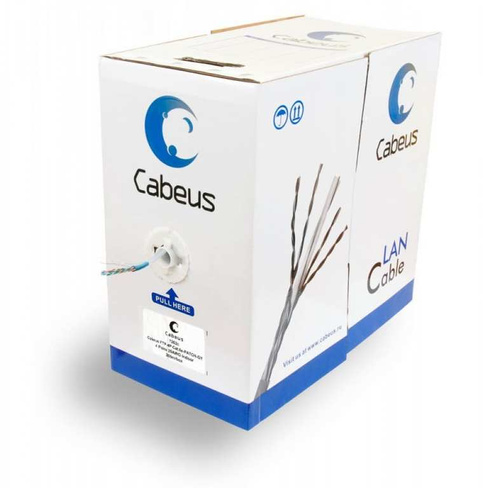 Многожильный кабель Cabeus FTP-4P-Cat.5e-PATCH-LSZH-GY