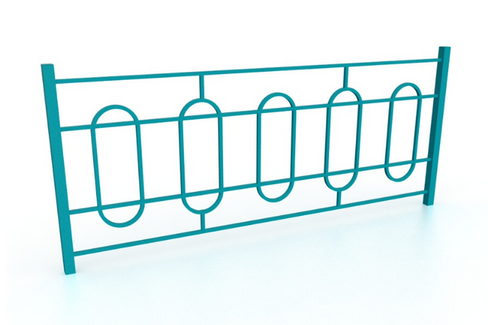 Ограждение 700х2000 тип 12 бирюзовое 2000х30х700