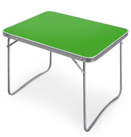 Стол складной "Ника" (влагост. пластик 78*60,2*61 см ) ССТ4 зелен