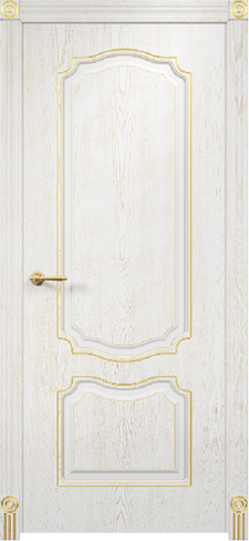 Дверь межкомнатная, серия «Венеция», цвет золото
