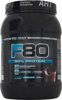 Мультикомпонентный протеин F-80, вкус "Шоколад", 1 кг, IRONMAN