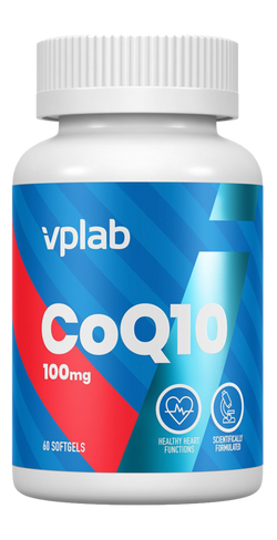 Коэнзим Q10, 100 мг, 60 капсул, VPLab VPLab Nutrition