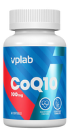 Коэнзим Q10, 100 мг, 60 капсул, VPLab VPLab Nutrition