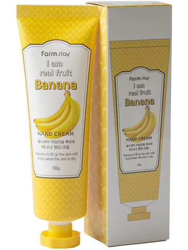 Крем для рук с экстрактом банана, 100 мл, FarmStay