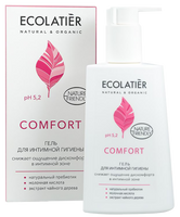 Гель для интимной гигиены Comfort с молочной кислотой и пробиотиком, 250 мл, Ecolatier