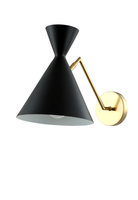 Бра Crystal Lux JOVEN AP1 GOLD, BLACK золото, черный