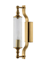 Бра Crystal Lux TOMAS AP1 BRASS латунь, прозрачный