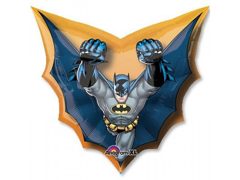 Фольгированный воздушный шар фигура "Бэтмен"