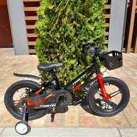 Велосипед детский Timetry 18 цвет черный с красным