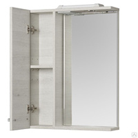 Зеркальный шкаф Aquaton Ронда PRO 55 см дуб соммерсет 1A208602RSC2L