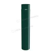 Труба соединительная 1м D90 OSNO, зеленый