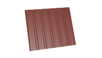 Профнастил С-10 3009 красный оксид 0,45 полимерное покрытие