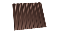 Профнастил С-20 8017 шоколадно-коричневый 0,35 полимерное покрытие 1150 11