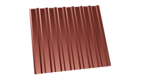 Профнастил МП-20 3009 красный оксид 0,35 полимерное покрытие