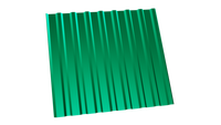 Профнастил МП-20 6029 зелёная мята 0,45 полимерное покрытие