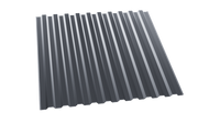 Профнастил С-21 ГОСТ 7024 графитово серый 0,45 полимерное покрытие