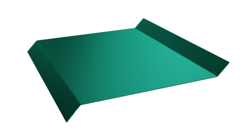 Отлив оконный 6005 зелёный мох 25x150x25x15 текстурированный полимер