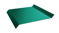 Отлив оконный 6005 зелёный мох 25x150x25x15 текстурированный полимер