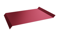 Отлив оконный 3005 винно-красный 25x250x25x15 текстурированный полимер