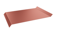 Отлив 3009 красный оксид 25x250x25x15 полимерное покрытие