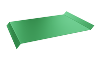 Отлив 6002 зелёная листва 25x250x25x15 полимерное покрытие