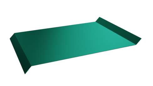 Отлив оконный 6005 зелёный мох 25x250x25x15 текстурированный полимер