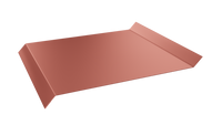 Отлив 3009 красный оксид 25x200x25x15 полимерное покрытие