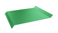 Отлив 6002 зелёная листва 25x200x25x15 полимерное покрытие