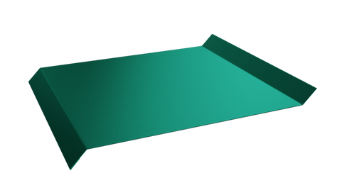 Отлив оконный 6005 зелёный мох 25x200x25x15 текстурированный полимер