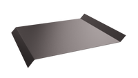 Отлив оконный 8019 серо-коричневый 25x200x25x15 текстурированный полимер