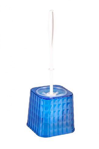 Комплект для туалета Уфа "Кристалл" М6820, синий