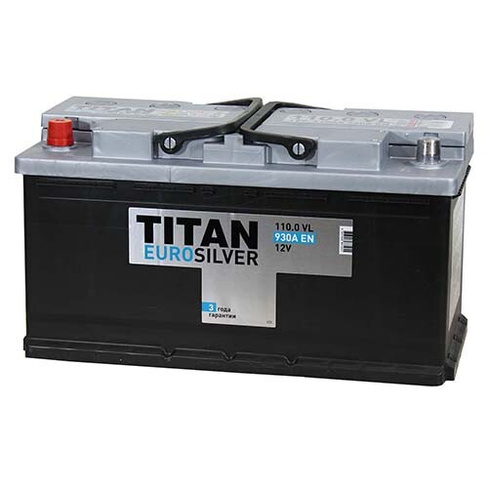 Аккумулятор titan euro silver 85 ah 12v пуск ток 800 а обратная полярность газель next