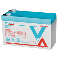 АКБ 12V 9Ач "Vektor Energy HR 12-40W" 151х65х95