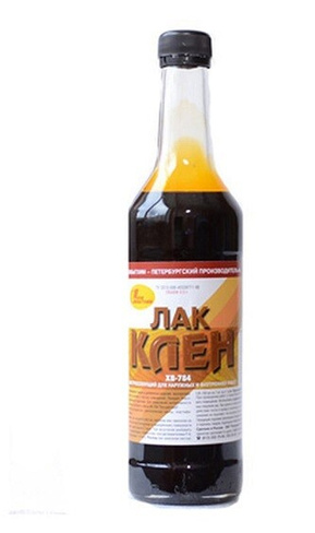 Лак ХВ-784 клен 0,5л