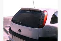 Спойлер под покраску (стекловолокно) Opel Corsa C 2004-2006