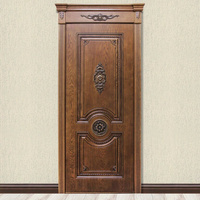 Дверь межкомнатная Сан-Ремо орех, 2150 мм, глухая, нестандарт
