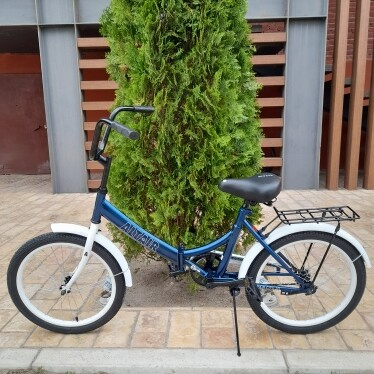 Велосипед ALTAIR City 20 дюймов складной синий
