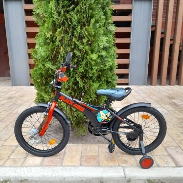 Велосипед детский 18 Black Aqua цвет красный