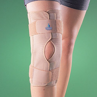 Ортез на коленный сустав с шарнирами разъемный 2037